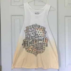 Hot Topic Harry Potter Hufflepuff tank top